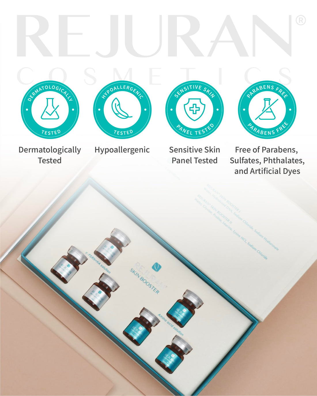 REJURAN Skin Protection Mask, c-PDRN (5 sheets per box)