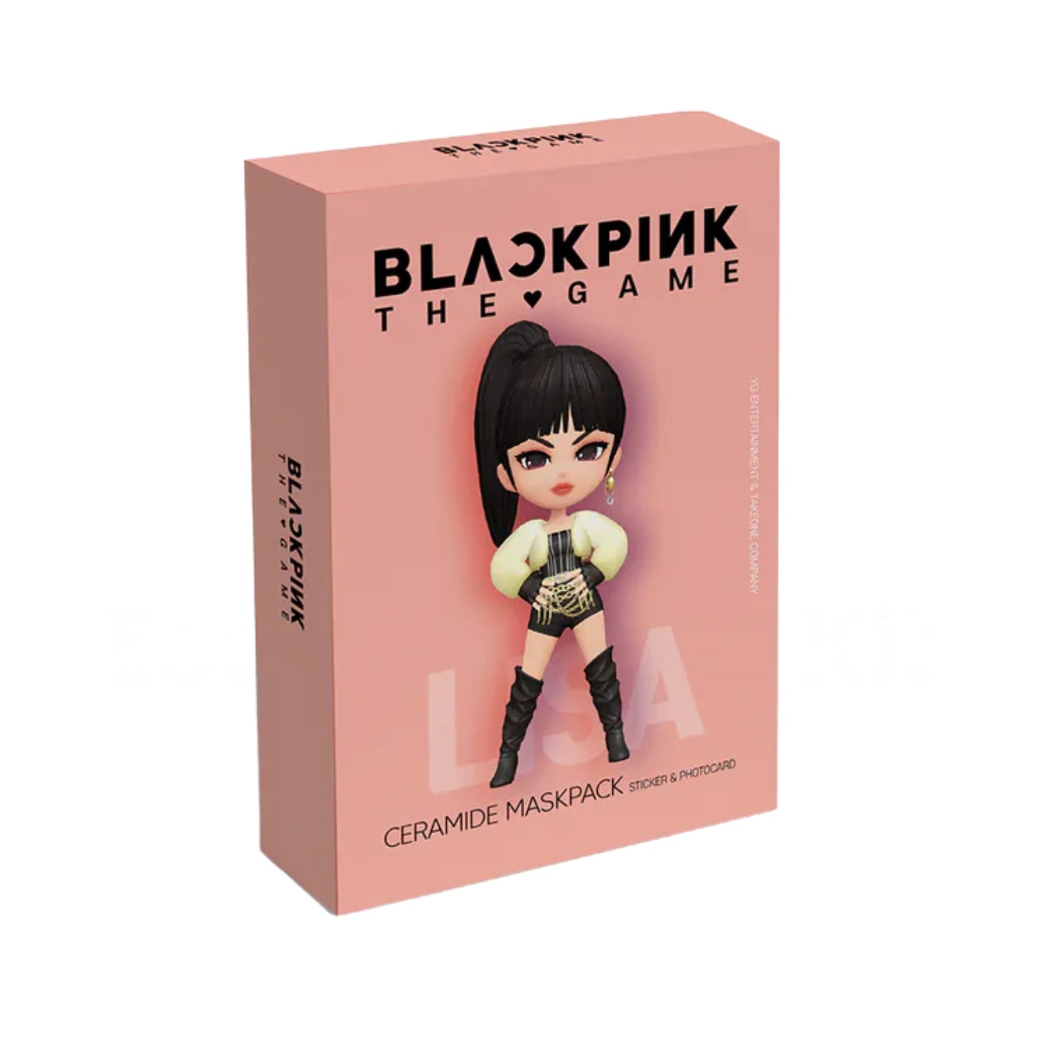 BLACKPINK MASKPACK 全5種類【ペプチド配合】　新品未開封 BLACKPINKのフェイスマスクが登場 ランダムで直筆サイン入り