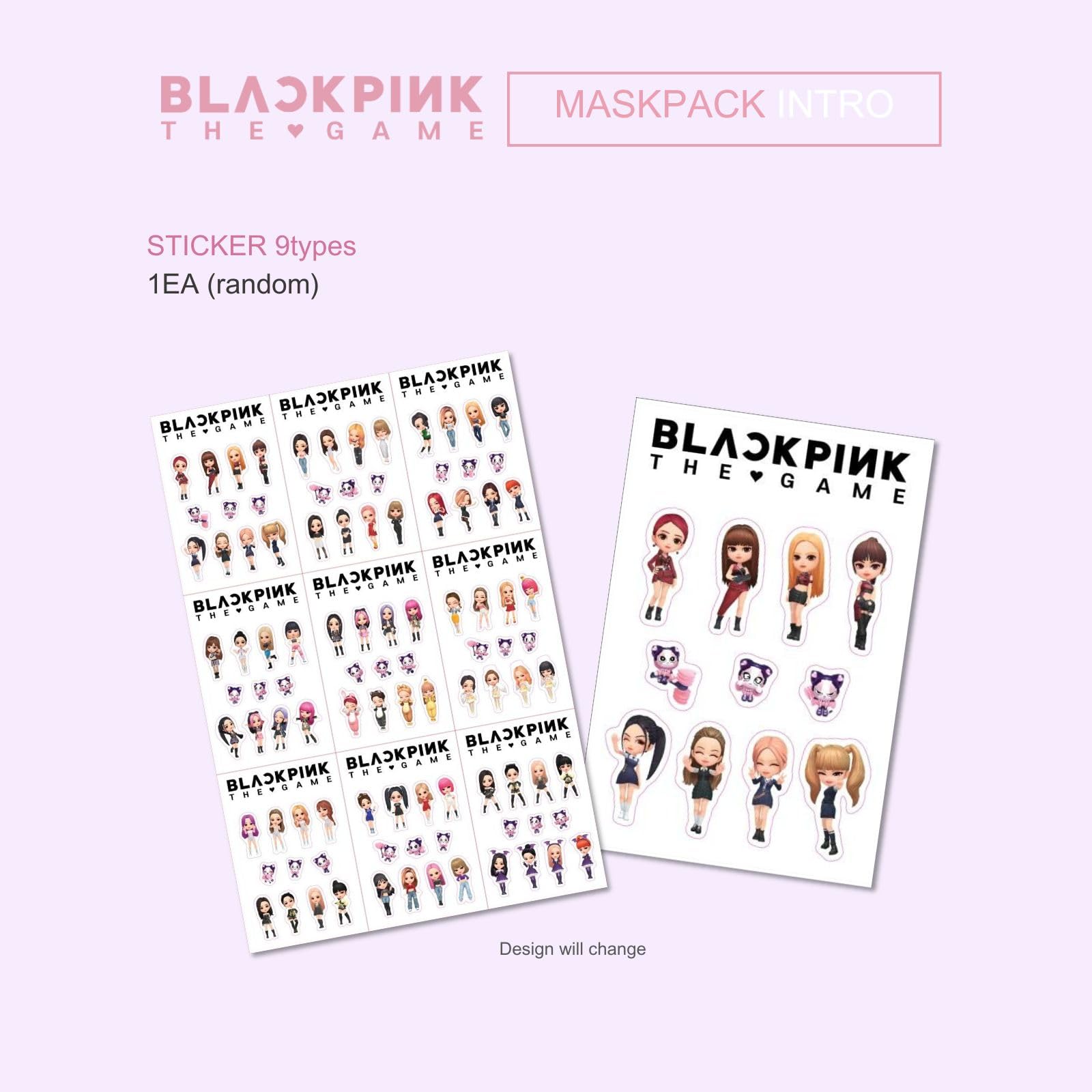 BLACKPINK MASKPACK 全5種類【ペプチド配合】　新品未開封 日本初上陸！】BLACKPINKのトレカが入った韓国フェイスマスク