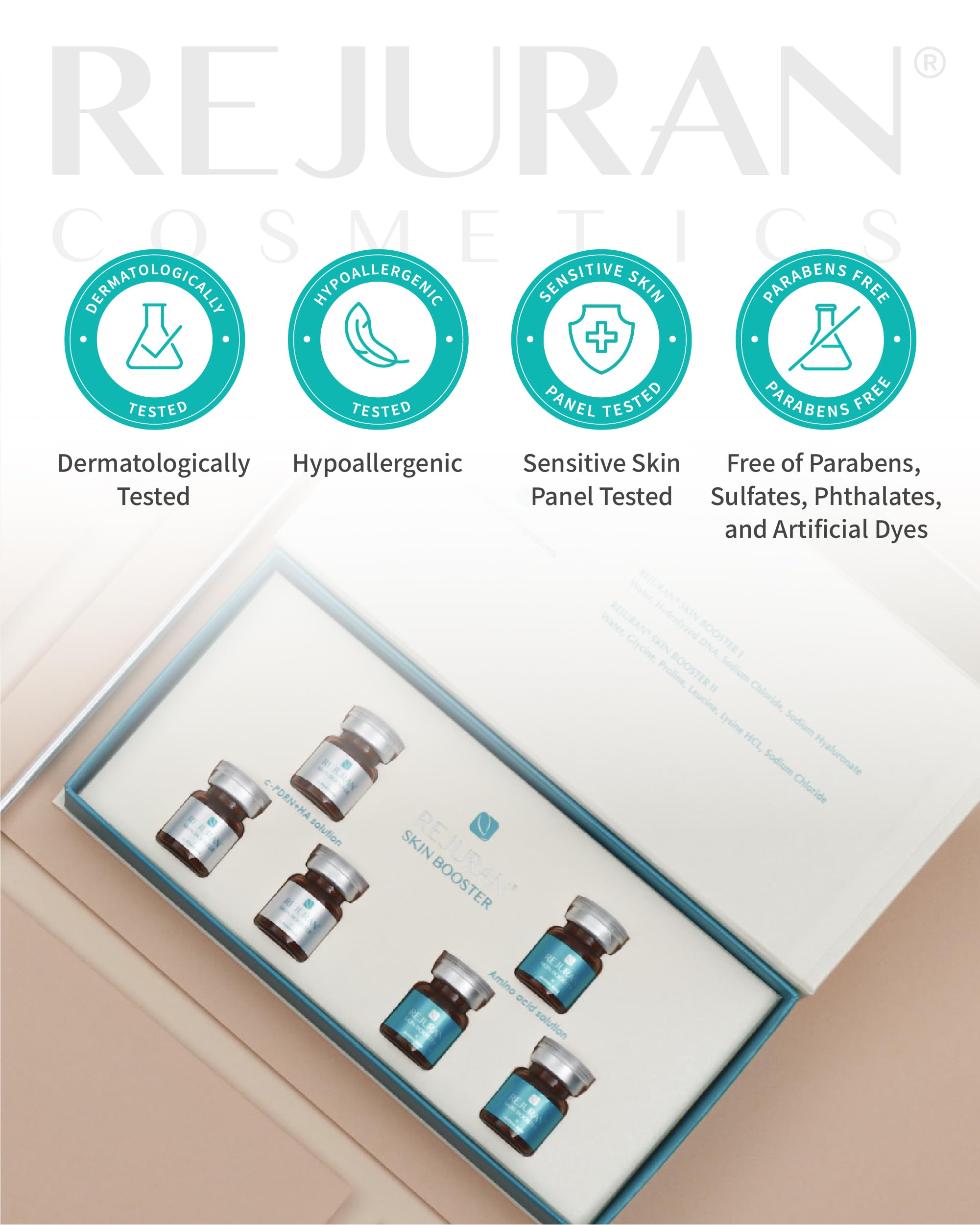 REJURAN Skin Protection Mask, c-PDRN (5 sheets per box)