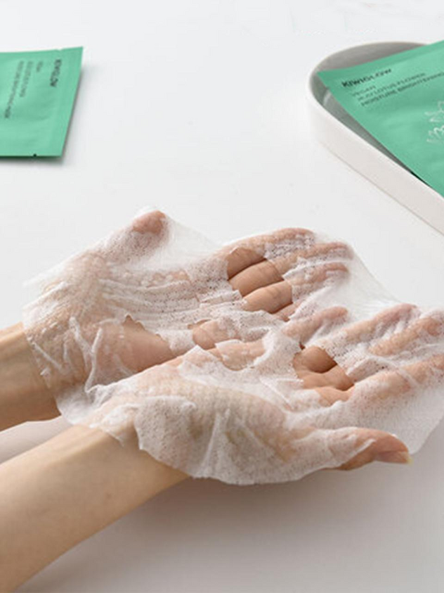 [10 sheets] Vegan Jeju Lotus Moisture Whitening Mask