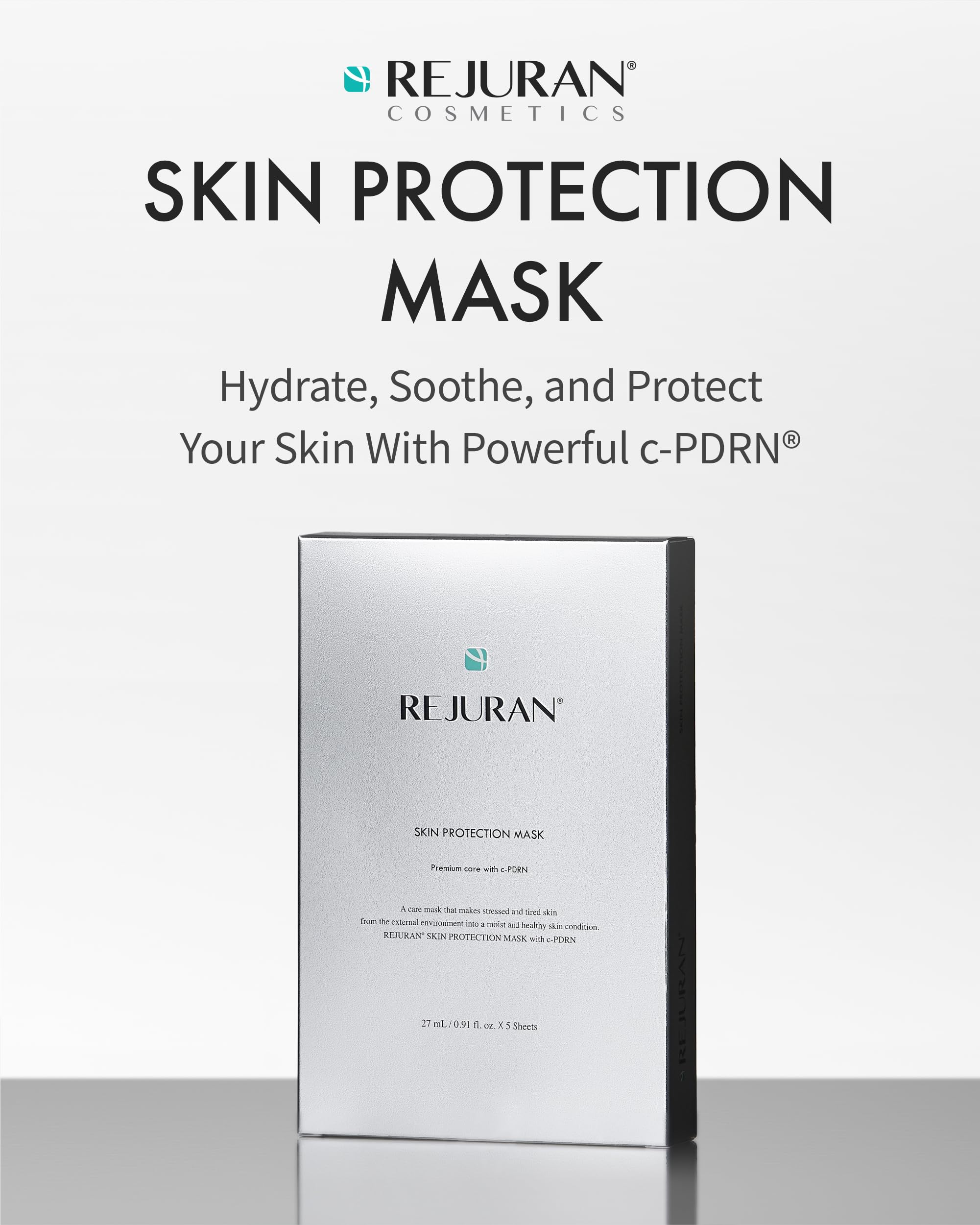 REJURAN Skin Protection Mask, c-PDRN (5 sheets per box)