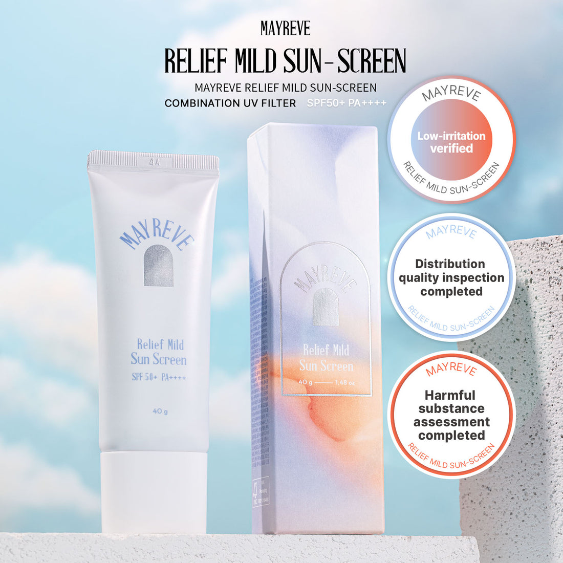 MAYREVE Relief Mild Sun-Screen