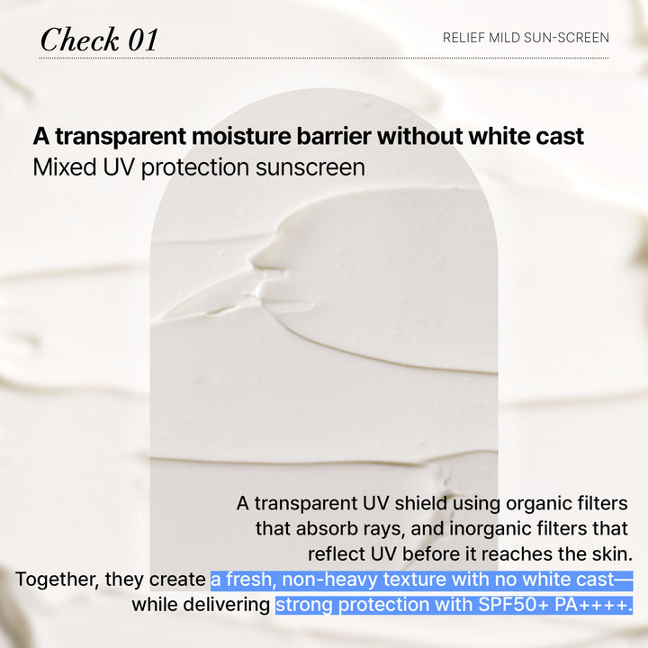 MAYREVE Relief Mild Sun-Screen