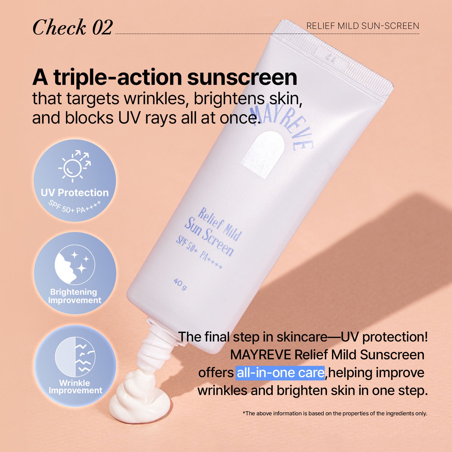 MAYREVE Relief Mild Sun-Screen