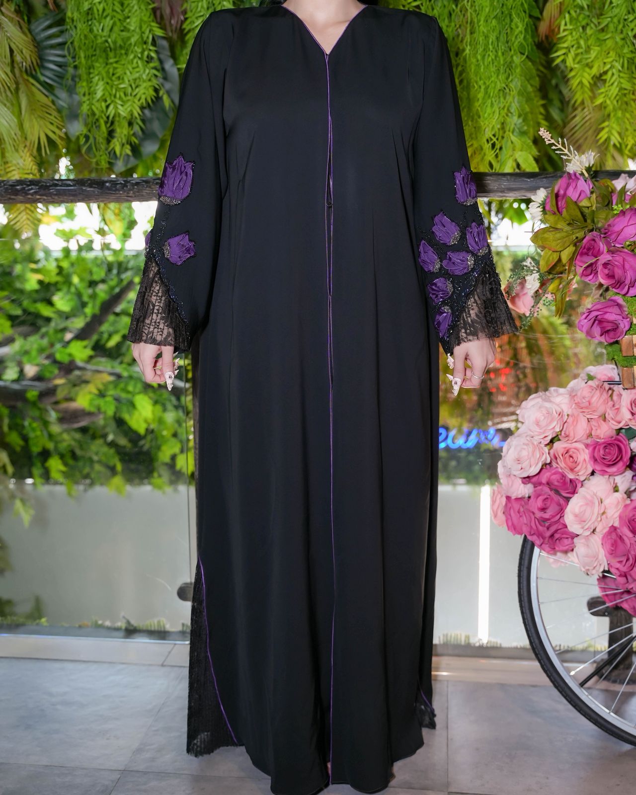 Midnight Grace Abaya – Wonder Forever